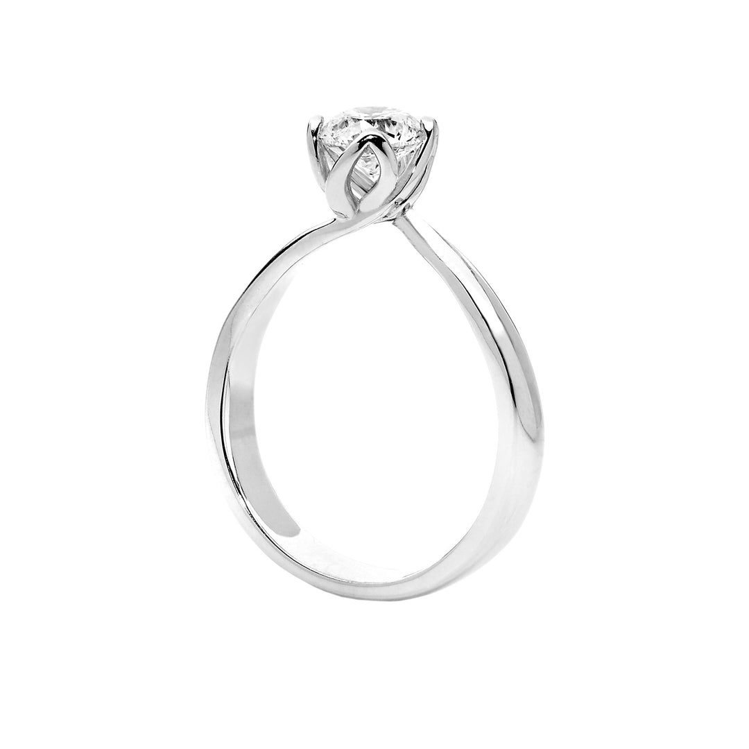Kometen-Solitärblütenblätter in Gold und Diamant ANB2370