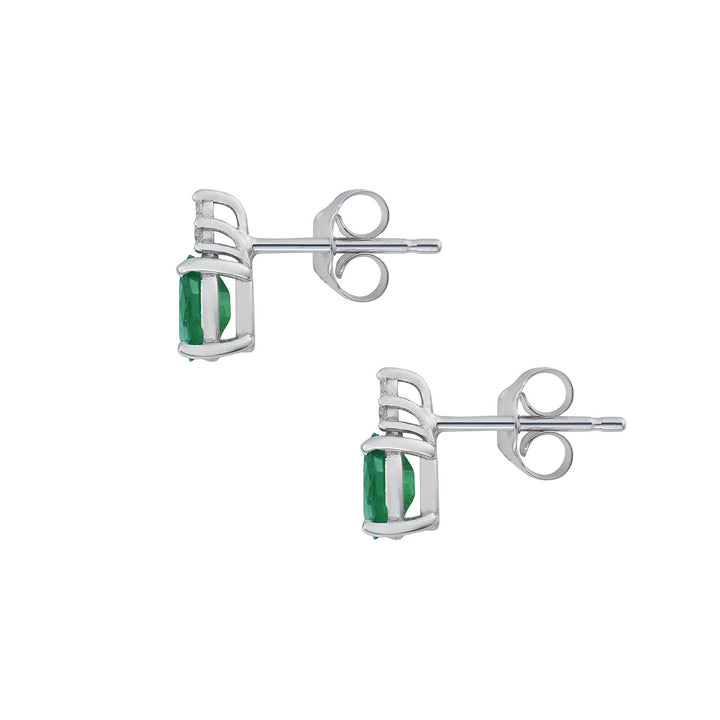 Comete Orecchini Oro e Diamanti bianchi, Smeraldo ovale ORB1105S3