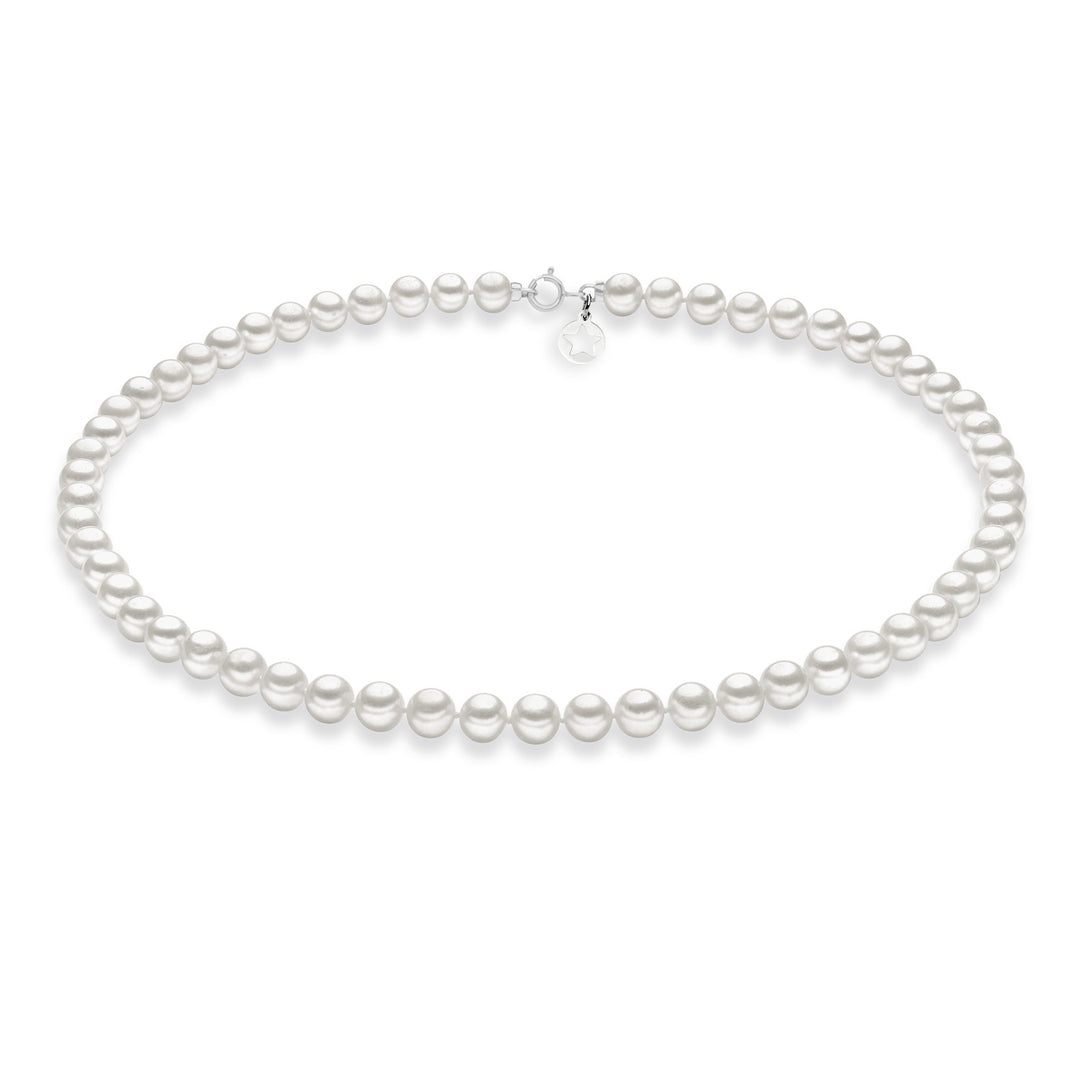 Comete Freshwater Pearl Necklace in Gold FWQ104AM
