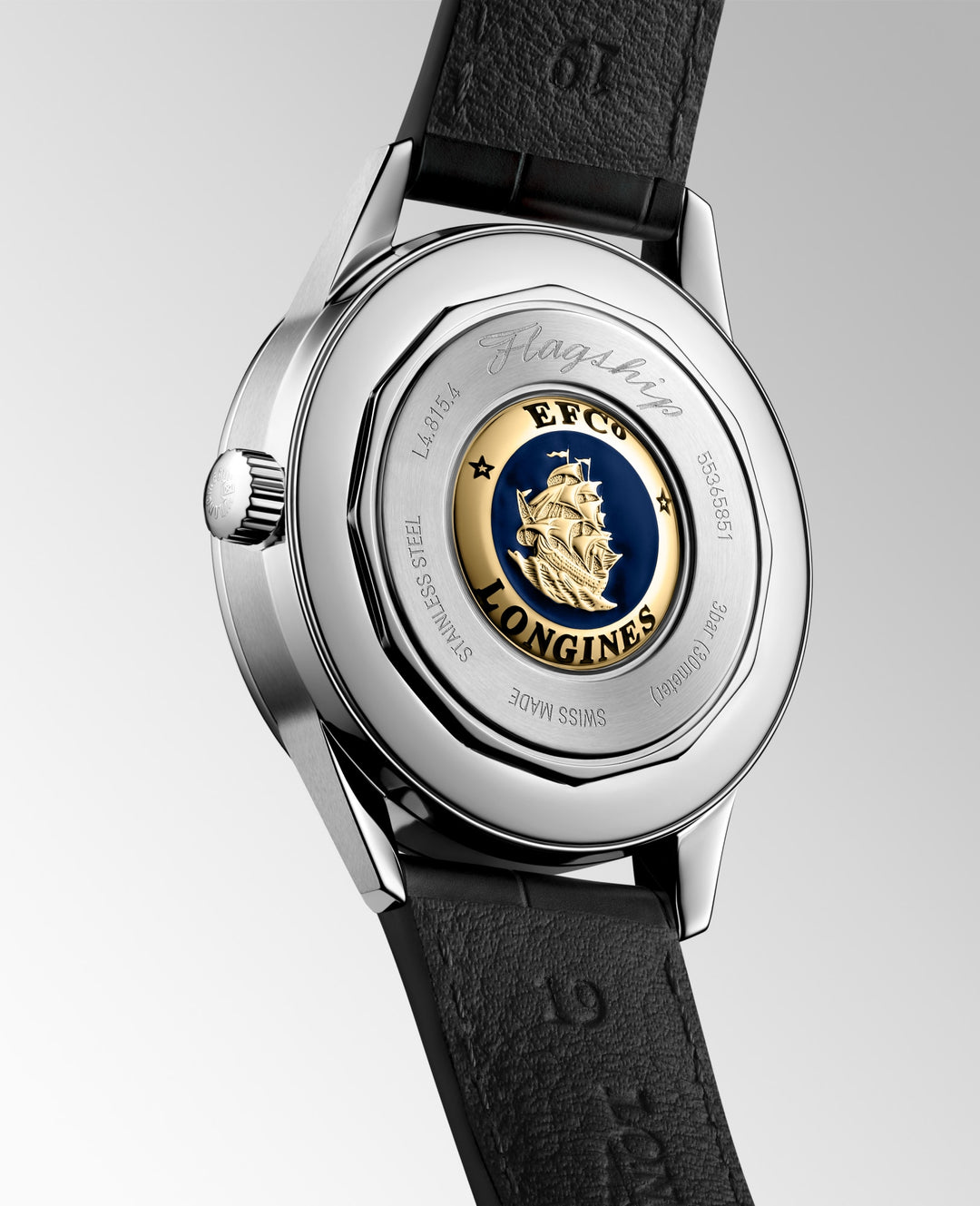 LONGINES – FLAGGSCHIFF HERITAGE MONDPHASE – L4.815.4.02.2