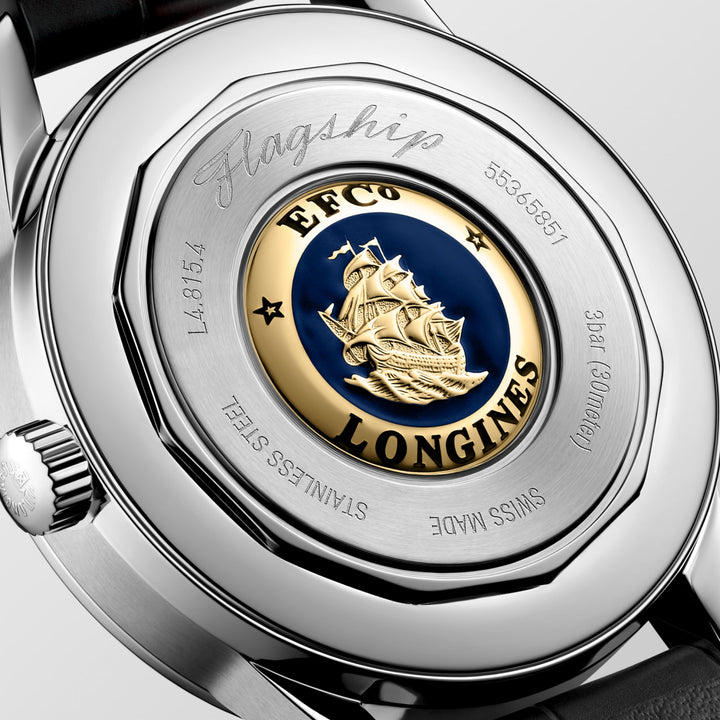 LONGINES – FLAGGSCHIFF HERITAGE MONDPHASE – L4.815.4.02.2