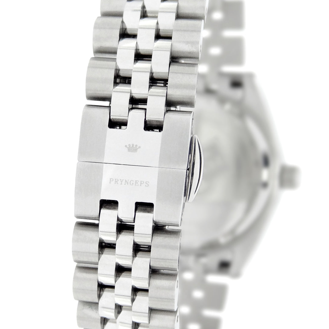 Montre à quartz Pryngeps Erre X 32 mm en acier blanc A822/2 BI