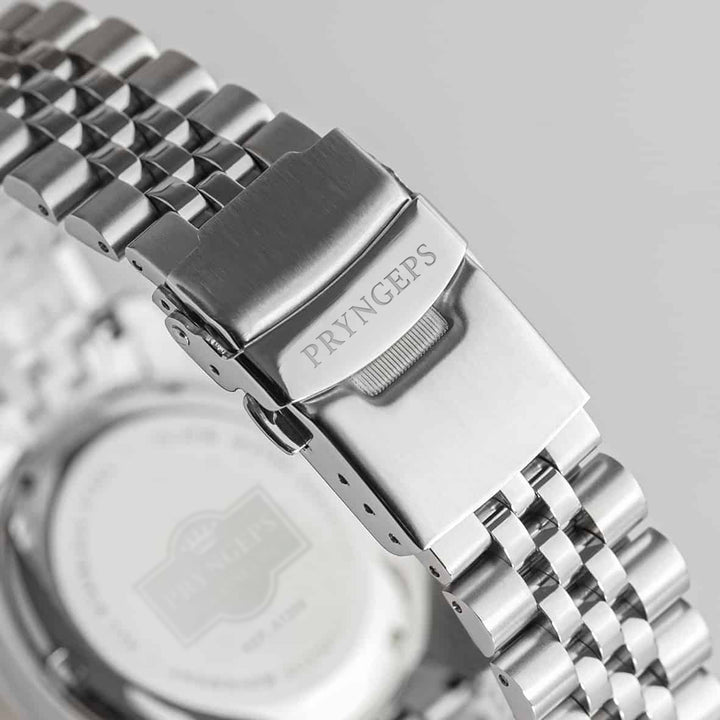 Pryngeps Erre X Malachituhr 40 mm grüner Quarzstahl A1209 MA