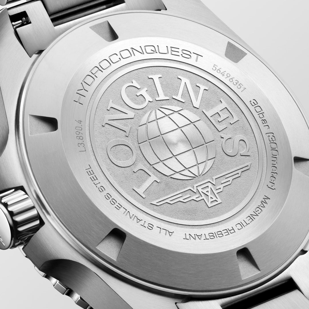 Longines orologio Hydroconquest Gmt 43 mm L3.890.4.06.6