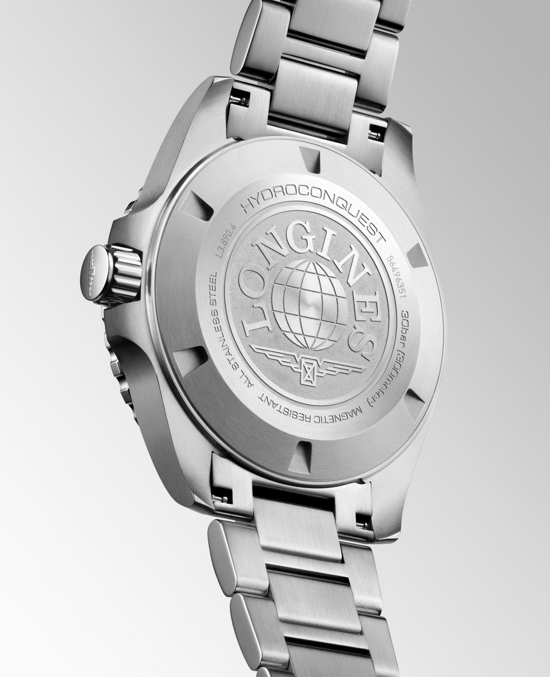 Longines orologio Hydroconquest Gmt 43 mm L3.890.4.56.6
