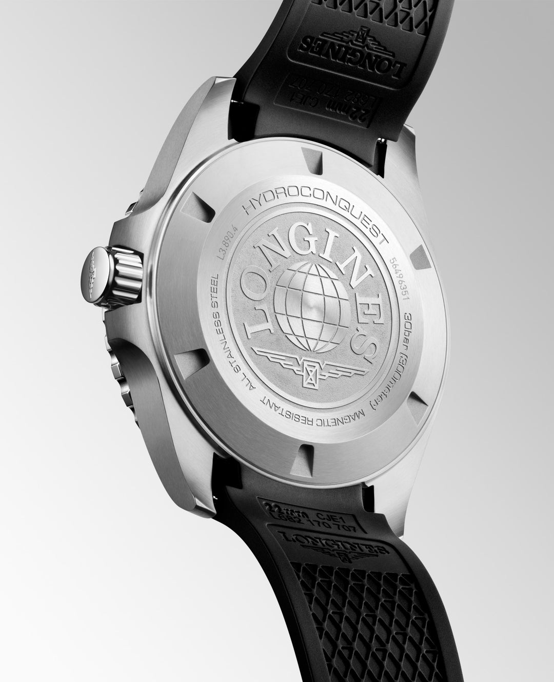 Longines orologio Hydroconquest Gmt 43 mm L3.890.4.56.9