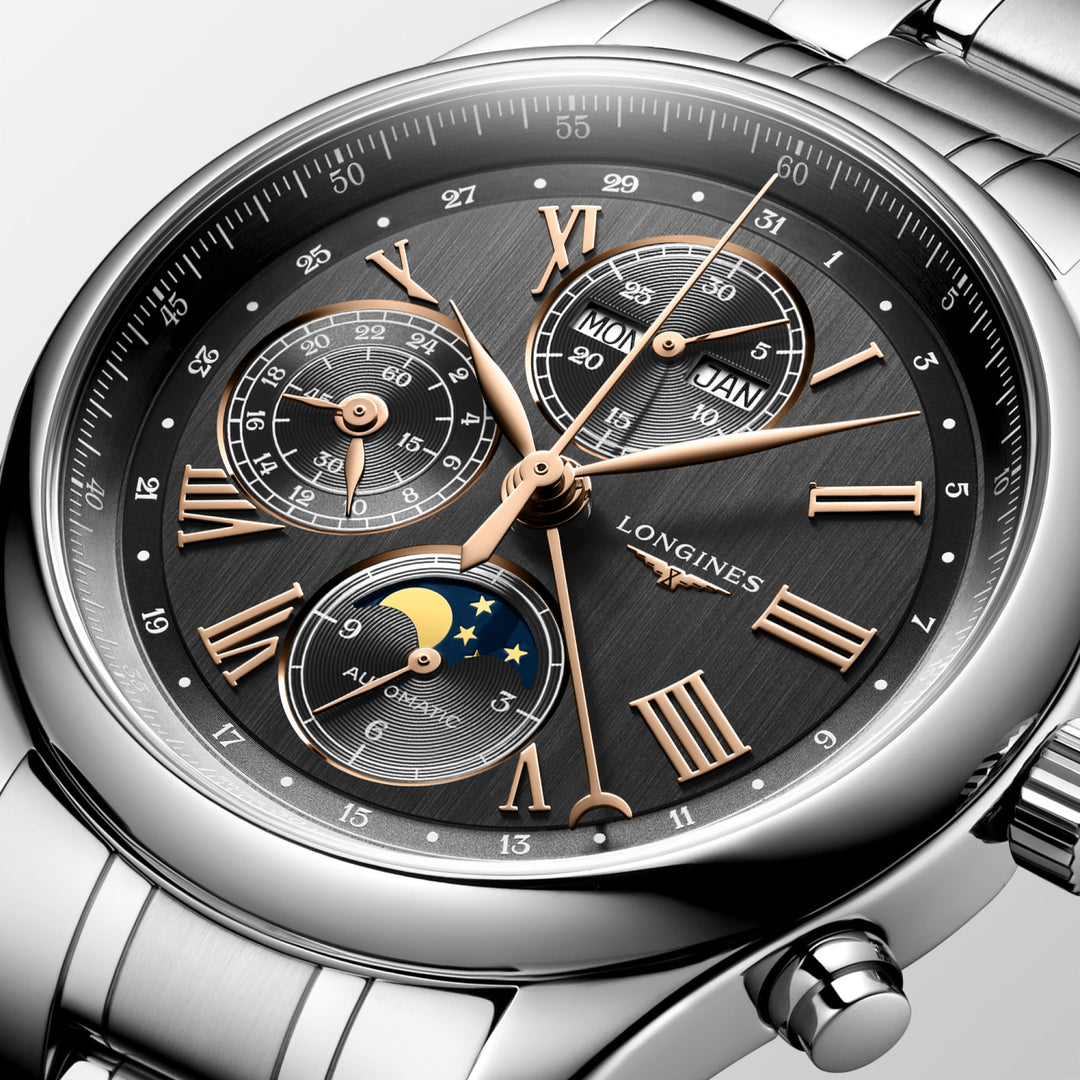 LONGINES – THE LONGINES MASTER COLLECTION CHRONO MOONPHASE – L2.773.4.61.6