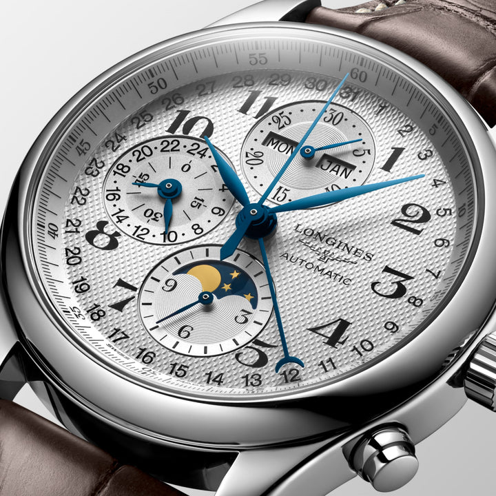 Longines orologio The Longines Master Collection Chrono Moonphase 42 mm L2.773.4.78.3