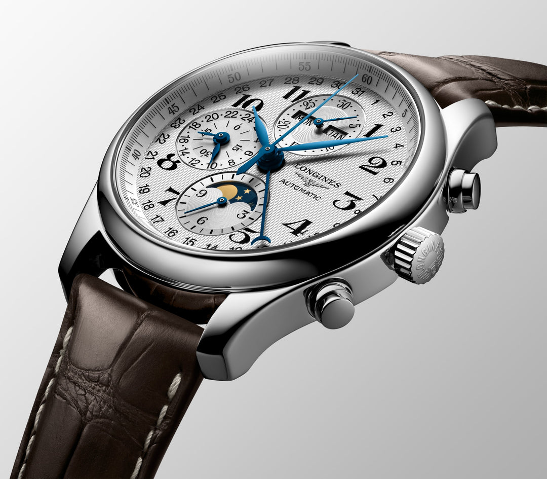 Longines orologio The Longines Master Collection Chrono Moonphase 42 mm L2.773.4.78.3