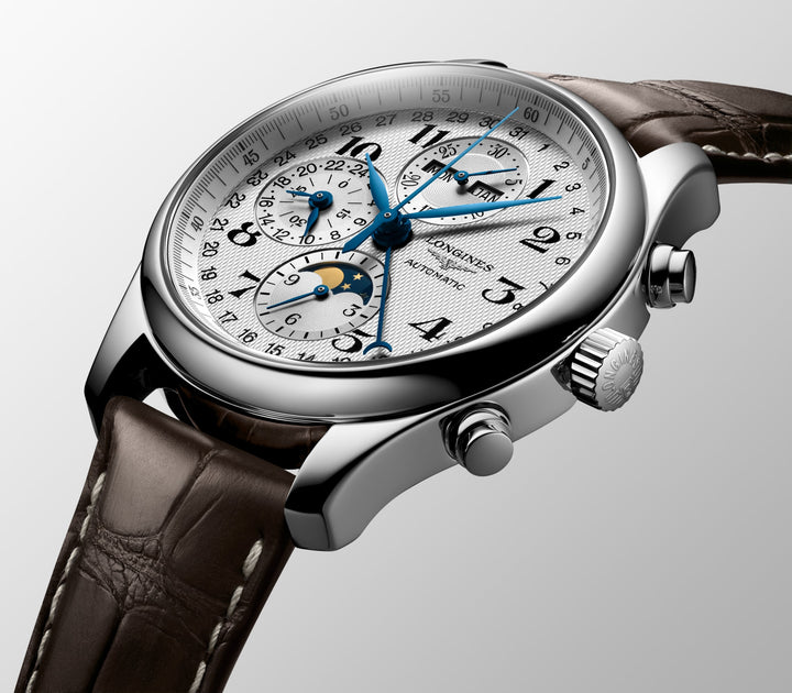 Longines orologio The Longines Master Collection Chrono Moonphase 42 mm L2.773.4.78.3