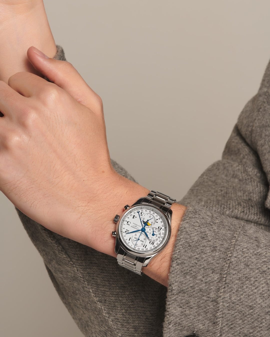 LONGINES – DIE LONGINES MASTER COLLECTION CHRONO MOONPHASE – L2.773.4.78.6