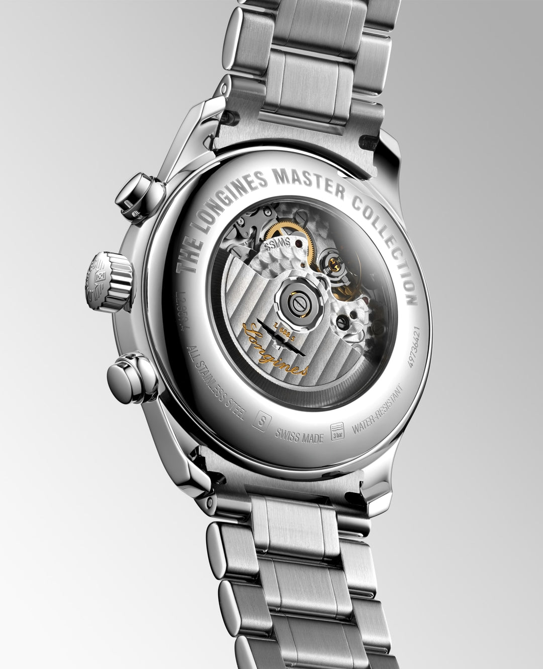 Longines orologio The Longines Master Collection Chronograph 44 mm L2.859.4.92.6