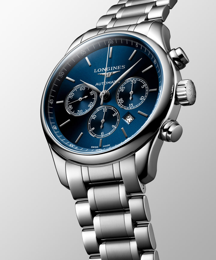 Longines orologio The Longines Master Collection Chronograph 44 mm L2.859.4.92.6