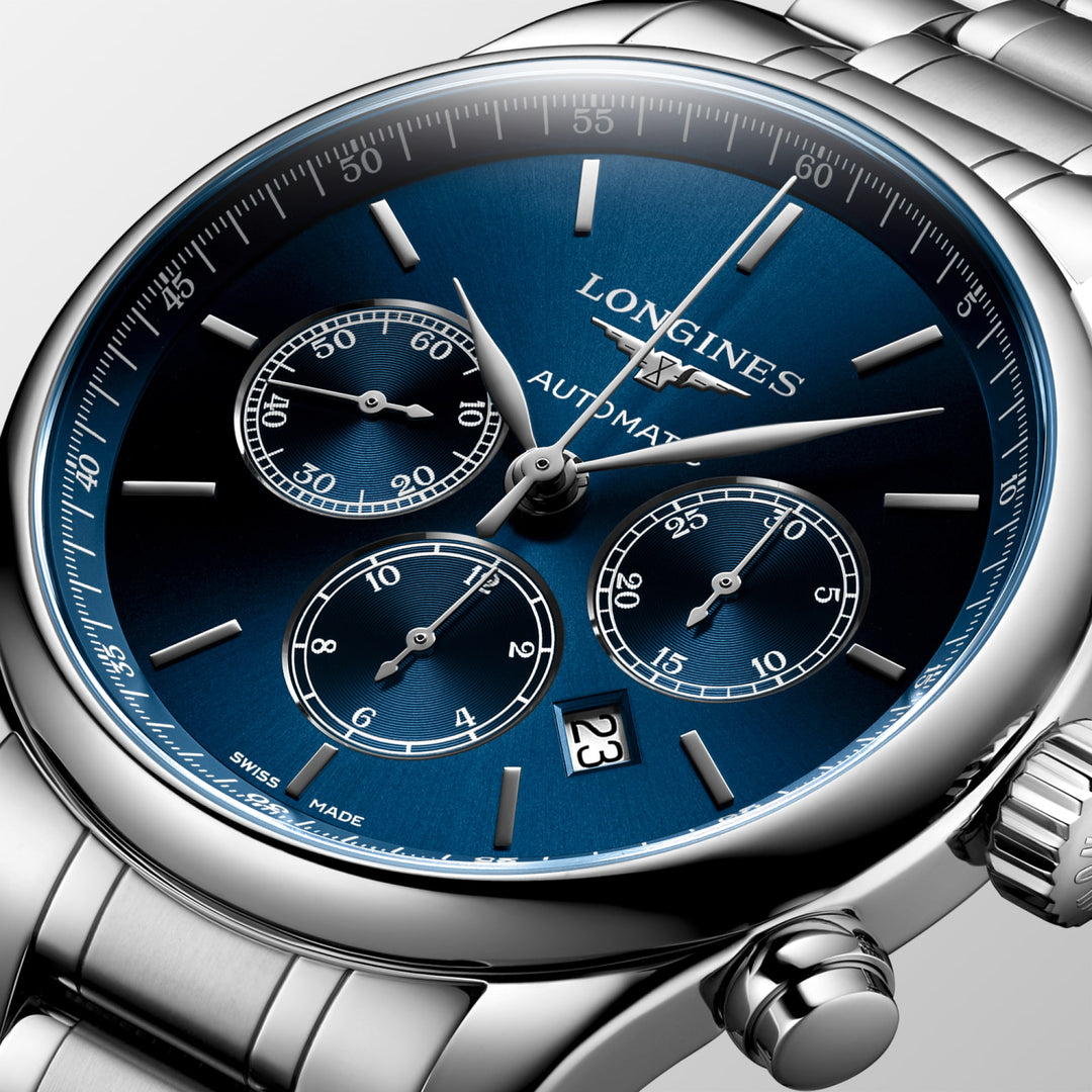 Longines orologio The Longines Master Collection Chronograph 44 mm L2.859.4.92.6
