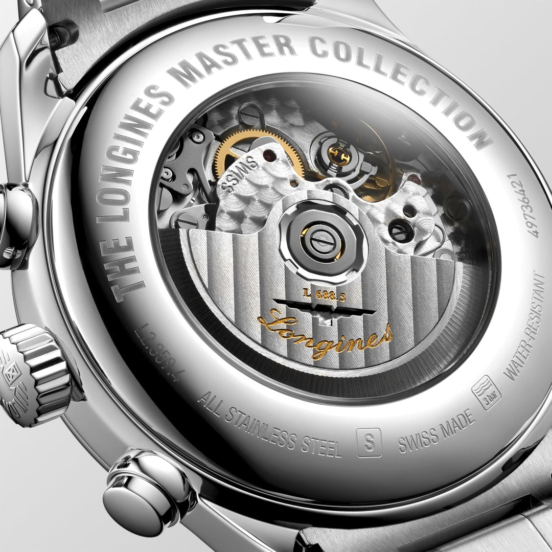 Longines orologio The Longines Master Collection Chronograph 44 mm L2.859.4.92.6