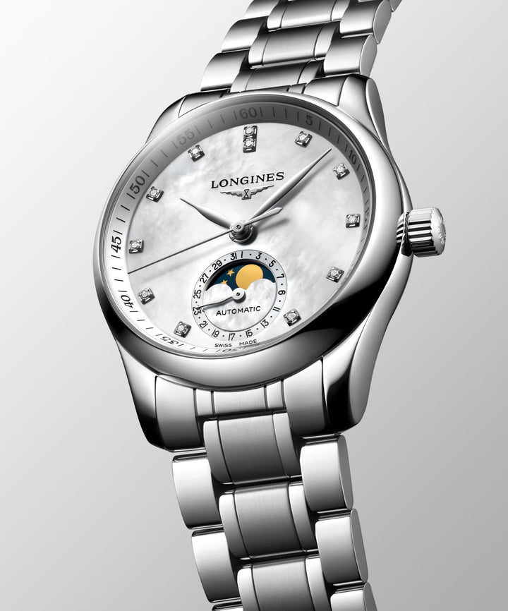 Longines orologio The Longines Master Collection Moonphase 34 mm L2.409.4.87.6