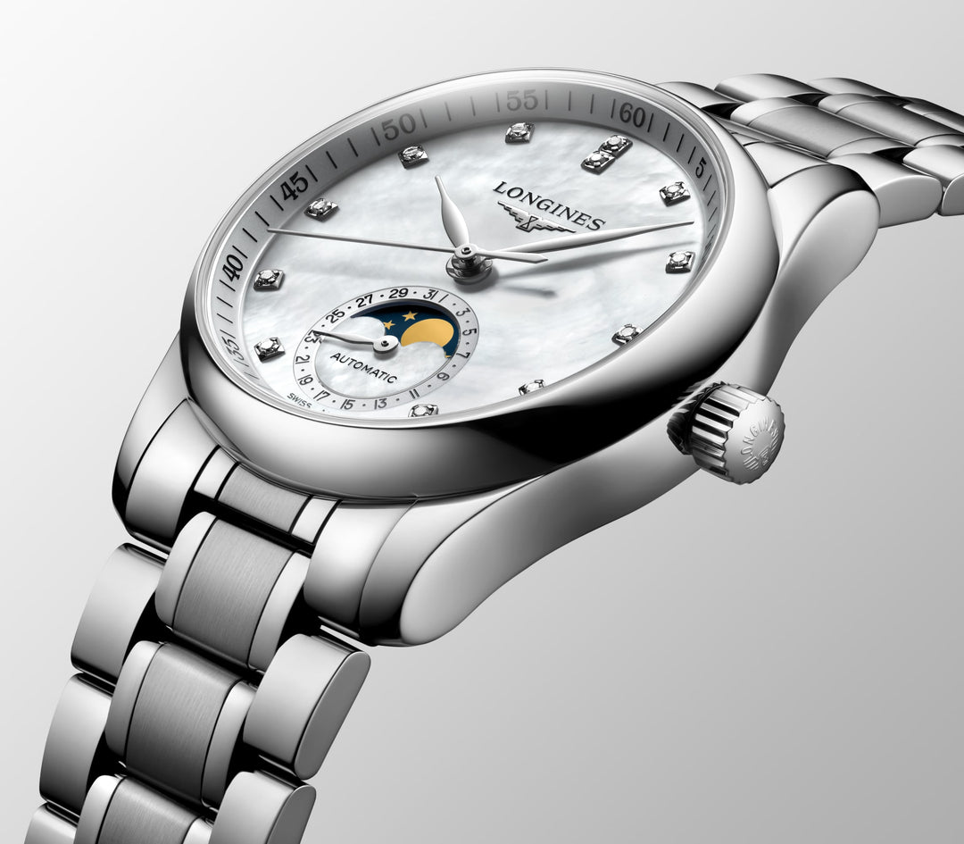 Longines orologio The Longines Master Collection Moonphase 34 mm L2.409.4.87.6