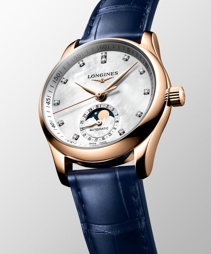 Longines orologio The Longines Master Collection Moonphase 34 mm L2.409.8.87.2