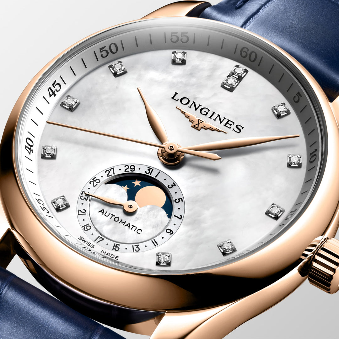 Longines orologio The Longines Master Collection Moonphase 34 mm L2.409.8.87.2