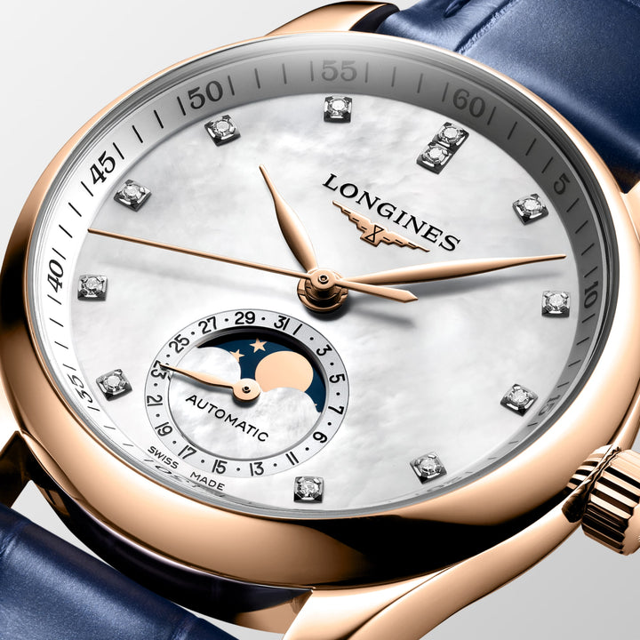 Longines orologio The Longines Master Collection Moonphase 34 mm L2.409.8.87.2