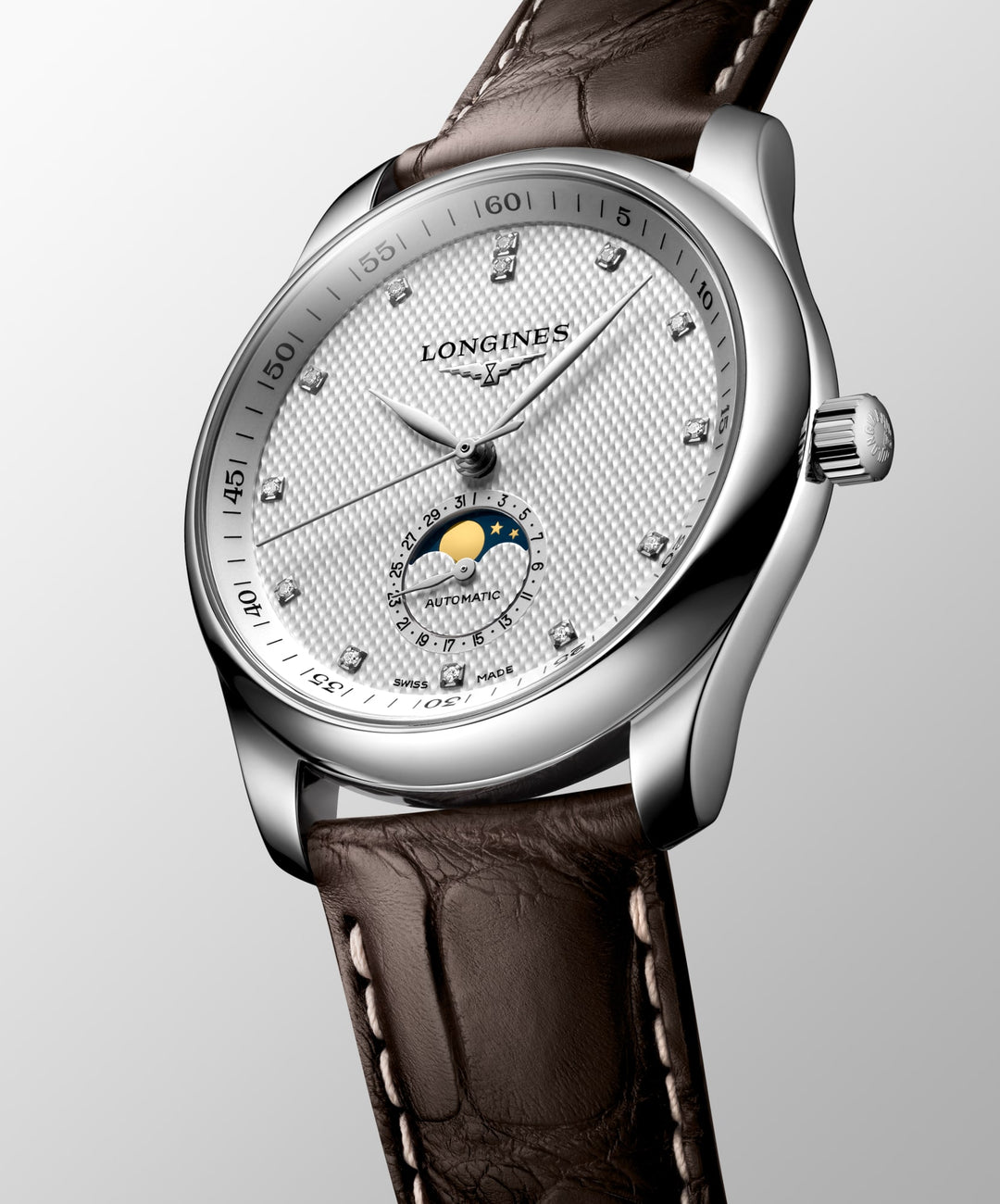Longines orologio The Longines Master Collection Moonphase 40 mm L2.909.4.77.3
