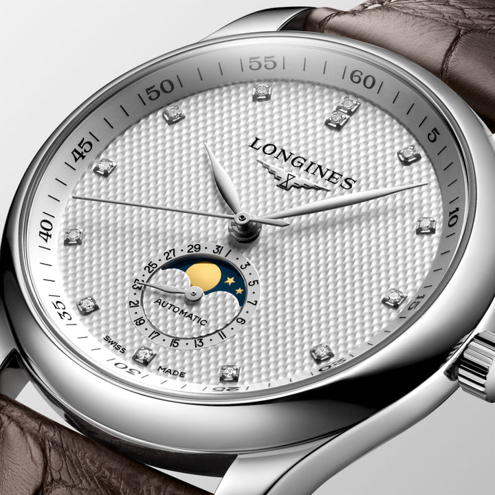 Longines orologio The Longines Master Collection Moonphase 40 mm L2.909.4.77.3