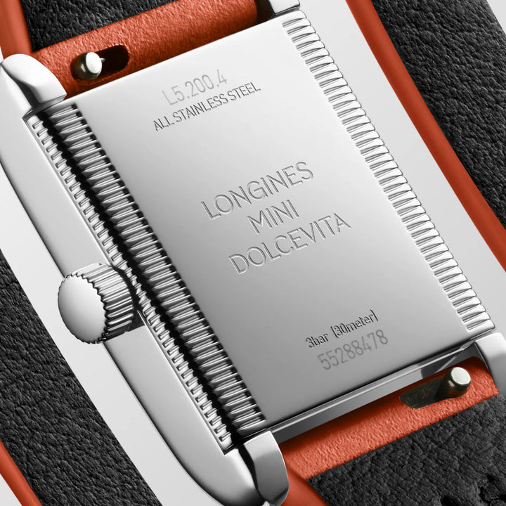 Montre Longines Mini Dolcevita 21.50x29.00 acier quartz argenté L5.200.4.71.0