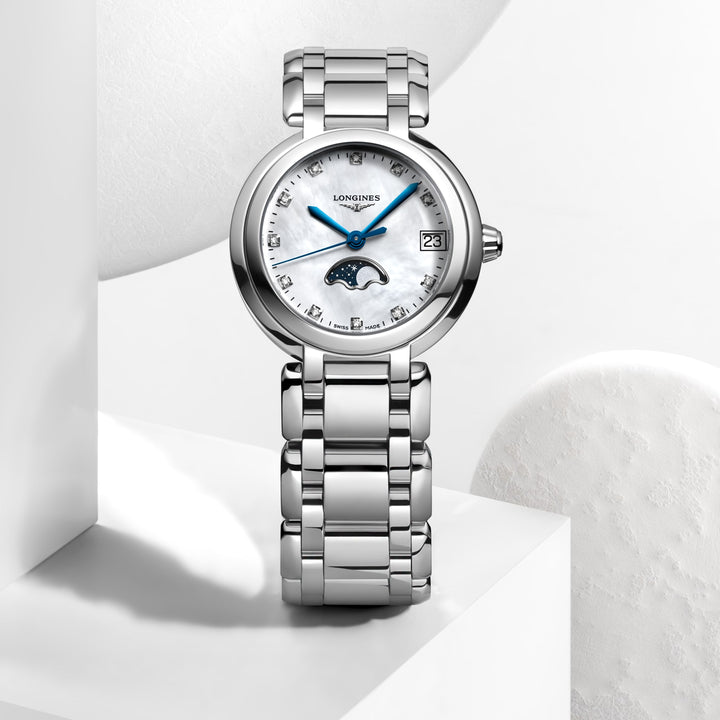 Longines orologio Longines Primaluna Moonphase 30.5 mm L8.115.4.87.6