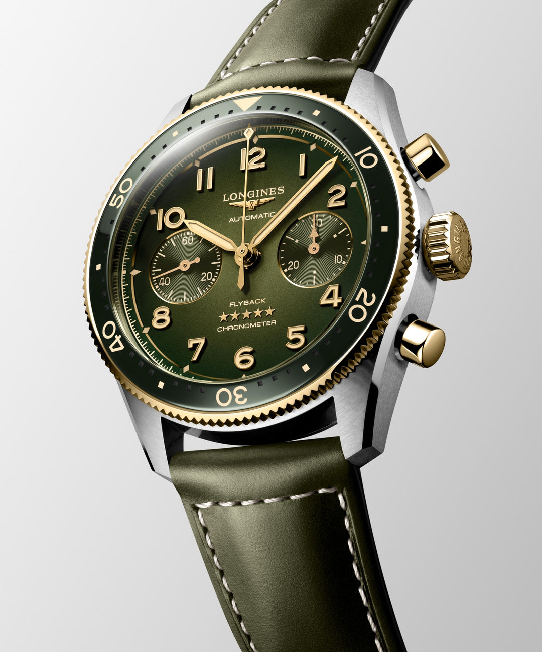 Longines orologio Longines Spirit Flyback 42 mm L3.821.5.53.2