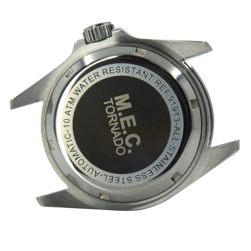 MEC orologio Tornado 42mm nero automatico acciaio TORNADO RB - Capodagli 1937