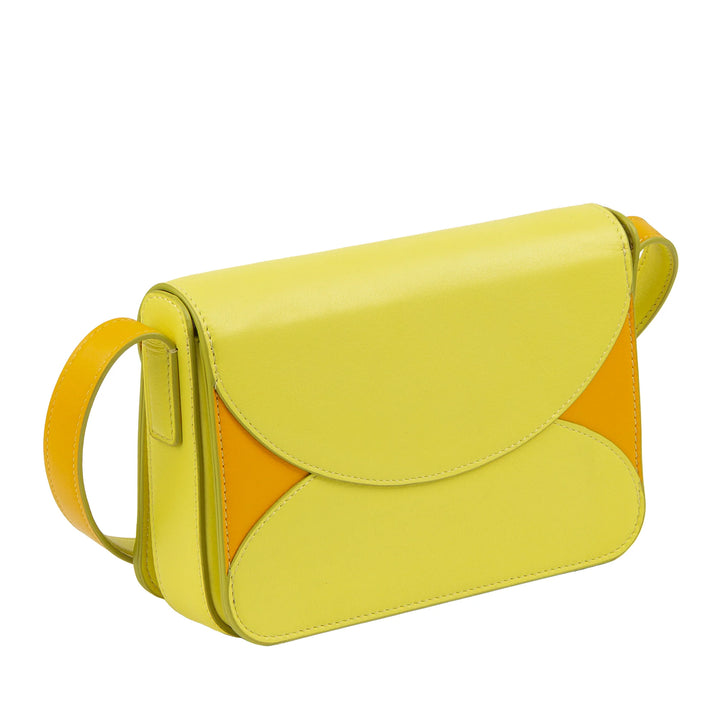 DUDU Mini Borsa a Tracolla Donna in Pelle - Borsa Donna Piccola Elegante Crossbody con Tracolla Regolabile, Compatta, Envelope