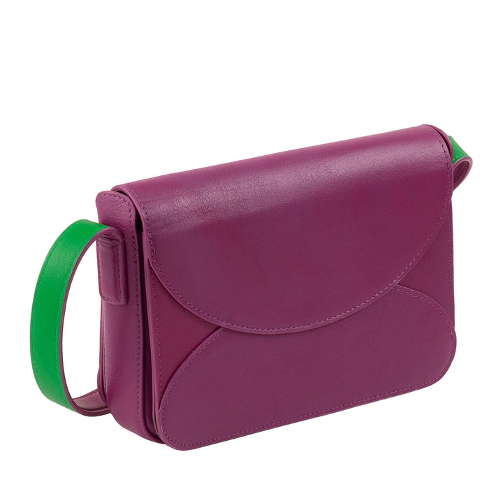 DUDU Mini Borsa a Tracolla Donna in Pelle - Borsa Donna Piccola Elegante Crossbody con Tracolla Regolabile, Compatta, Envelope
