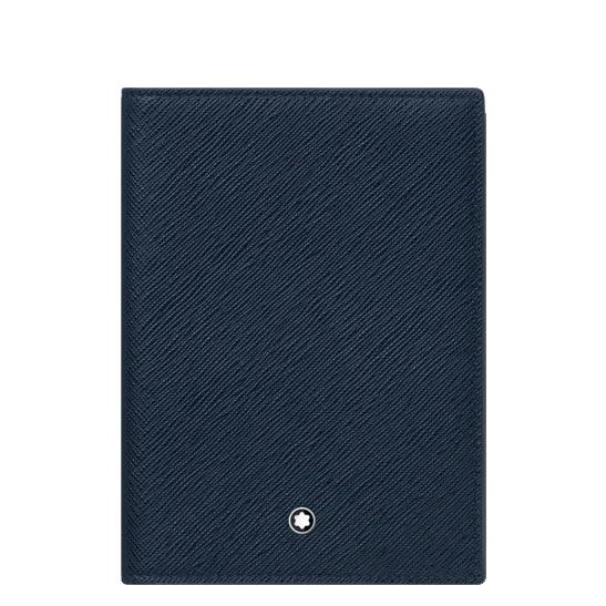 Montblanc custodia passaporto Sartorial Blu inchiostro 131733 - Capodagli 1937