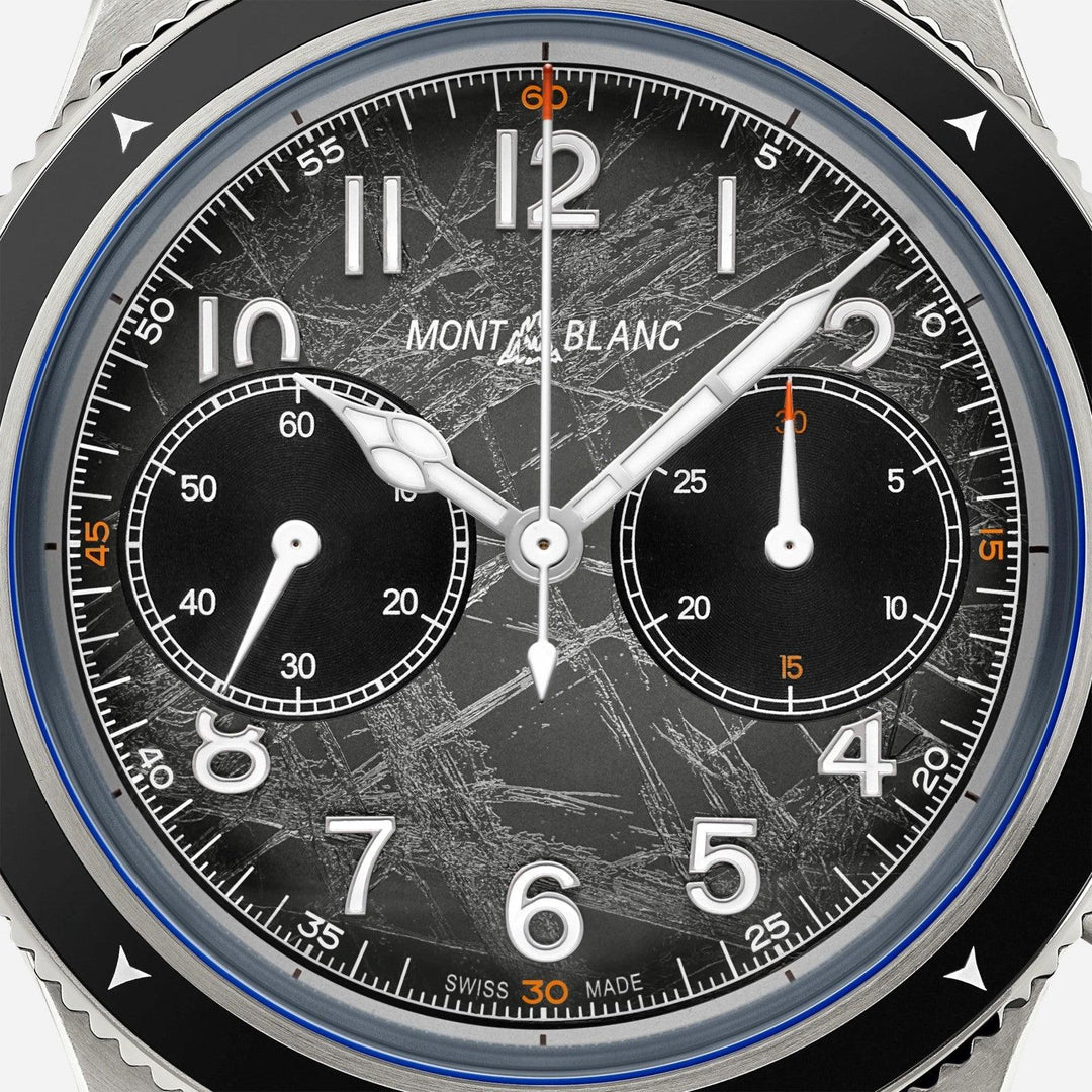 Montblanc watch Montblanc 1858 Automatic Chronograph 0 Oxygen The 8000 42mm gray automatic steel 130983 - Capodagli 1937