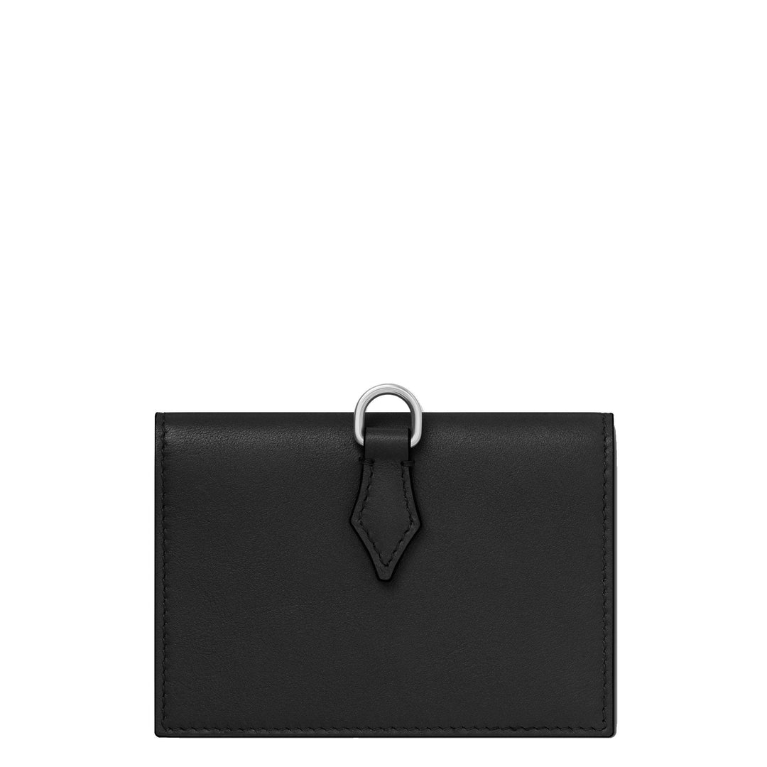 Montblanc card holder 4 compartments Meisterstück Selection Soft black 131255 - Capodagli 1937