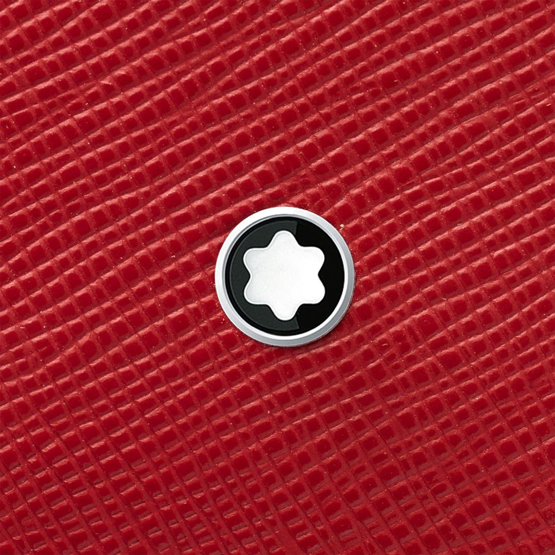 Montblanc card holder 5 compartments Montblanc Sartorial red 130831 - Capodagli 1937