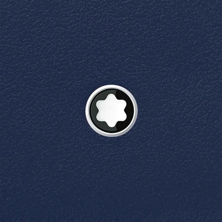 Montblanc porta carte 8 scomparti con cerniera Meisterstück blu 131698 - Capodagli 1937