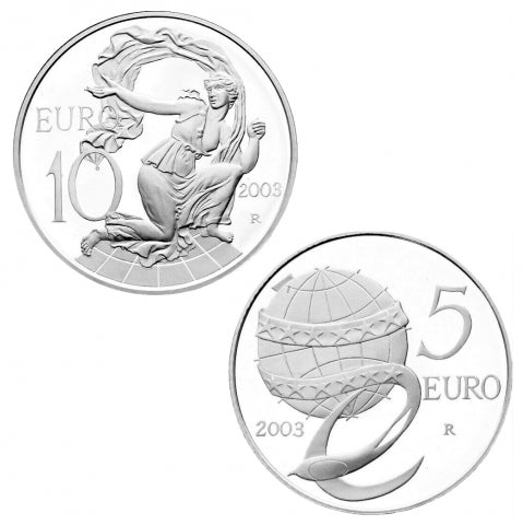 Silbermünzen 5 € 10 € Das Europa der Völker