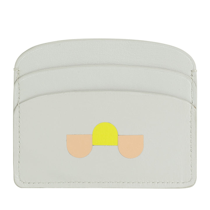 DUDU Dünner Kreditkartenhalter aus weichem Leder, Kartenhalter, Dokumentenhalter, Taschenplatte, schlankes Design, bunt