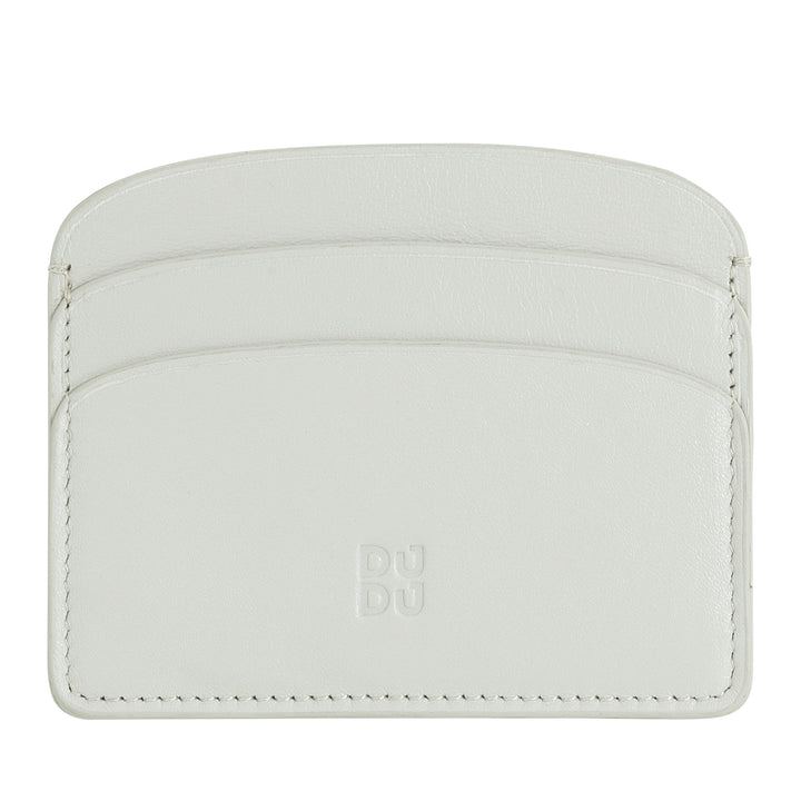 DUDU Dünner Kreditkartenhalter aus weichem Leder, Kartenhalter, Dokumentenhalter, Taschenplatte, schlankes Design, bunt