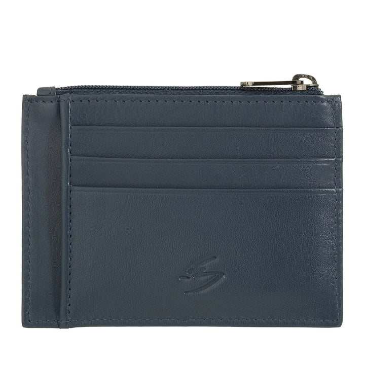 Nuvola Pelle Sleeve Wallet Pocket Credit Card Holder in Leather - Slim Men&