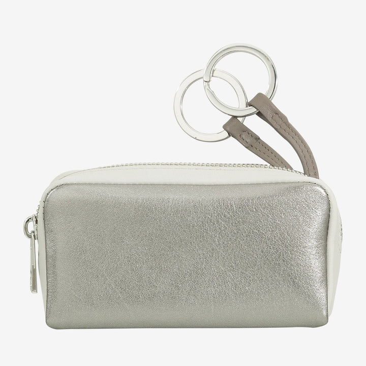 Colorful unisex key ring in genuine calf leather by DUDU