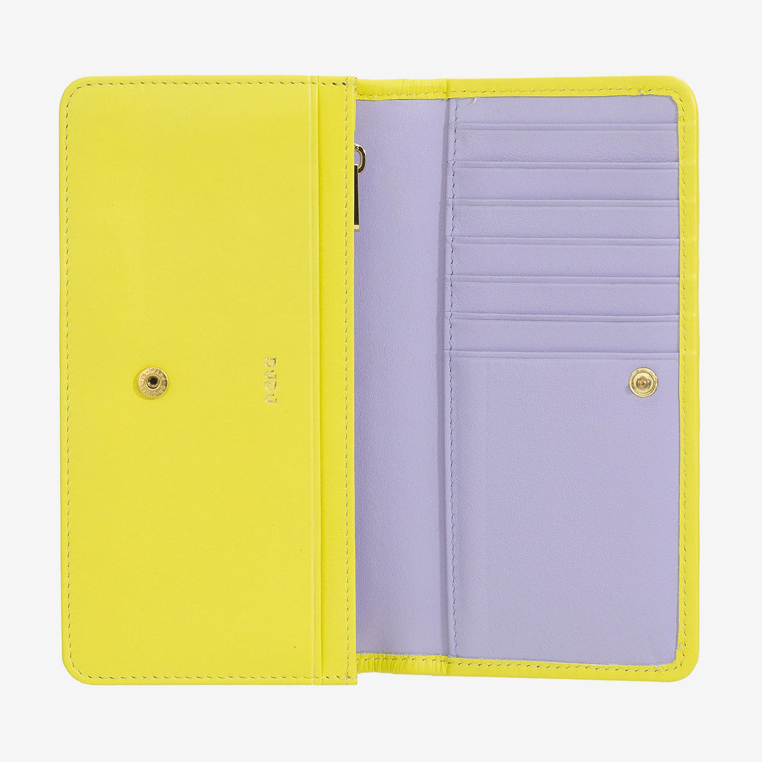 DUDU Portafoglio Donna Intrecciato in Vera Pelle – Portamonete con Zip, Porta Carte Banconote e Scomparti, Elegante Design Artigianale