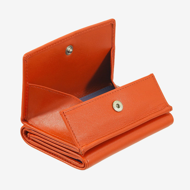 DUDU Petit Portefeuille pour Homme en Cuir, Portefeuilles pour Femme, Design Compact avec Porte-Monnaie pour Billets et Cartes