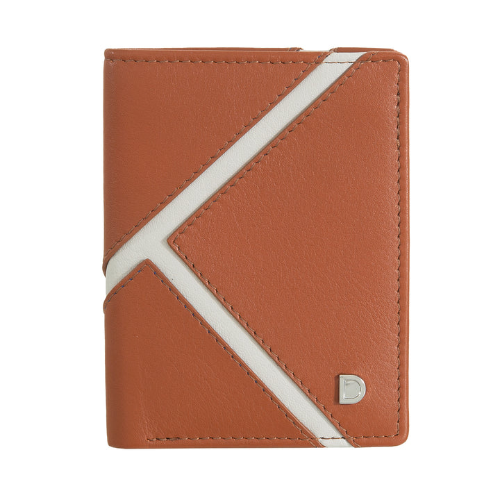 DUDU Petit Portefeuille Slim pour Homme en Cuir Véritable - Design Tennis avec Poches pour Cartes et Billets - Compact et Original
