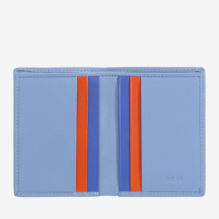 DUDU Portafoglio Uomo in Pelle, Portafoglio Uomo Slim con Porta Carte di Credito, Porta Banconote Contanti, Piccolo e Compatto, con Protezione RFID