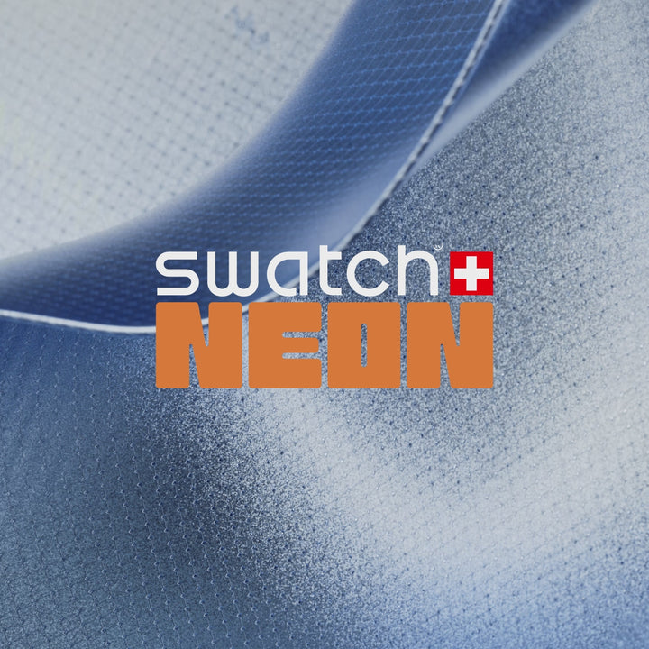Swatch घड़ी नीयन सवार मूल क्रोनो 41mm SO29G106