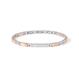 COMETE PUNKTS BRAKET VERFAHREN PVD FINISSIONEN Pink Gold Zirkoni UBR 1233