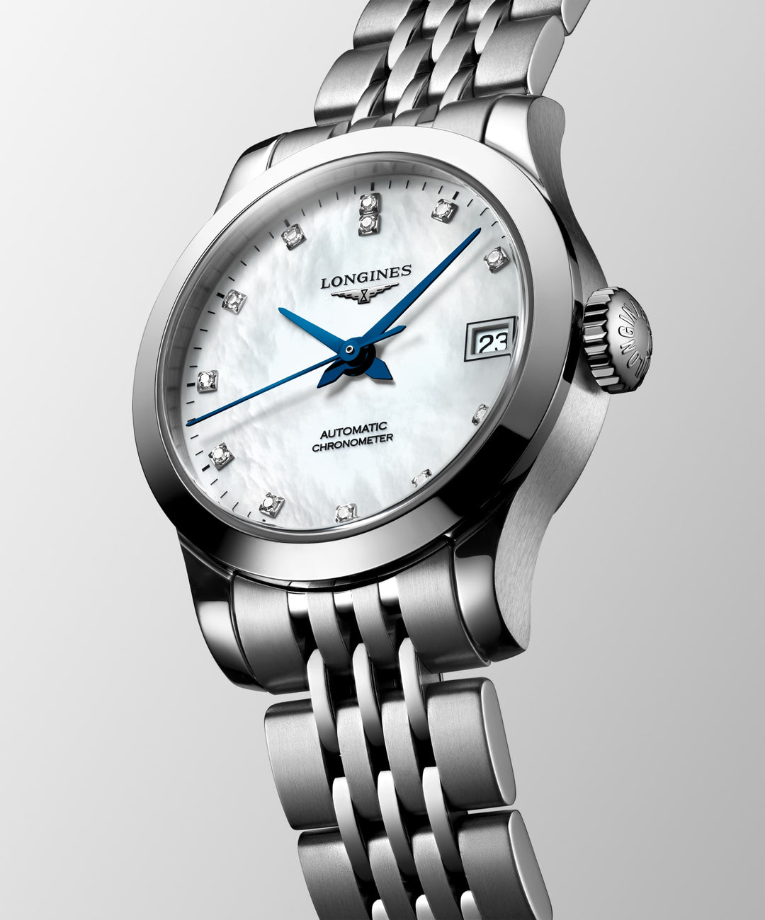 Longines orologio Record 26 mm L2.320.4.87.6