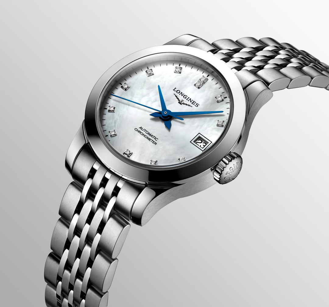 Longines orologio Record 26 mm L2.320.4.87.6